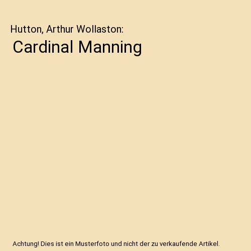 Cardinal Manning