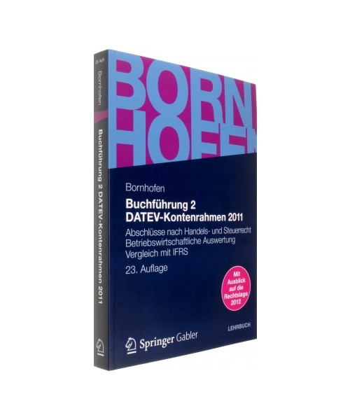 Buchführung 2 DATEV-Kontenrahmen 2011