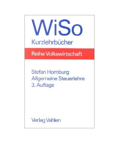 Allgemeine Steuerlehre.