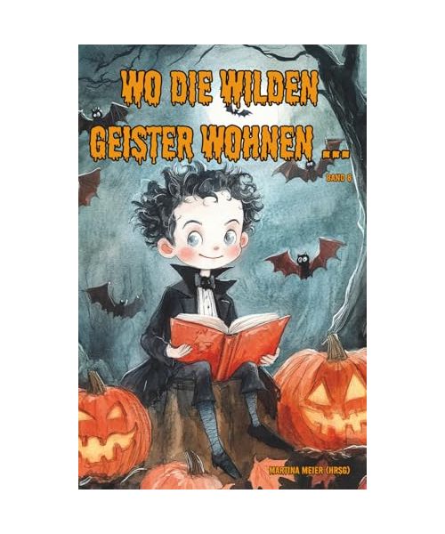 Wo die wilden Geister wohnen ... Schaurig-schöne Gruselgeschichten für Kinder - Band 8