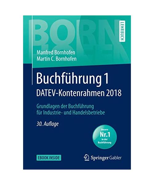 Buchführung 1 DATEV-Kontenrahmen 2018