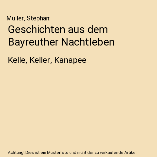 Geschichten aus dem Bayreuther Nachtleben