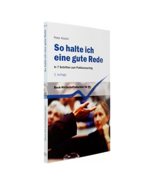 So halte ich eine gute Rede