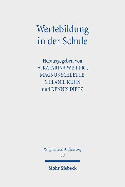 Wertebildung in der Schule