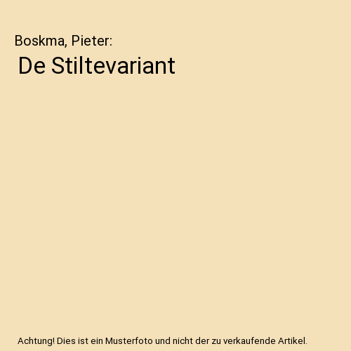 De Stiltevariant