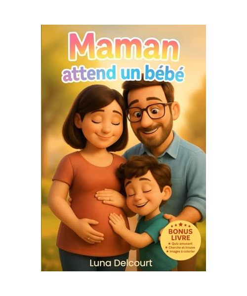Maman attend un bébé Noah va devenir grand frère: Une histoire tendre et rassurante pour accompagner les enfants qui s’apprêtent à devenir grand frère ... jamais leur place dans le cœur des parents.