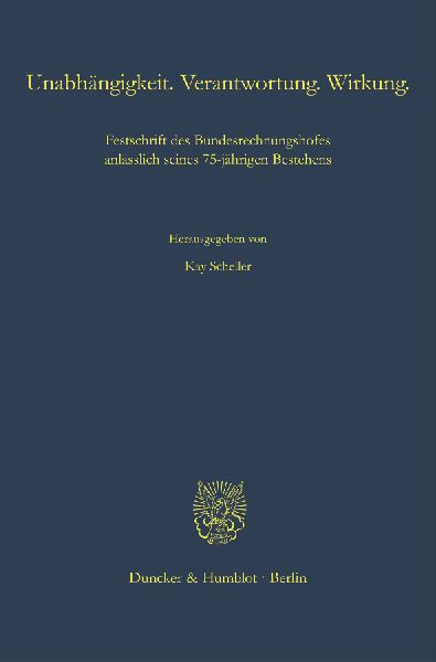 Unabhängigkeit. Verantwortung. Wirkung.