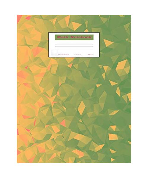Math Notebook: Grid Paper Notebook Math and Science 120 Pages Large 8.5 x 11 Quad Ruled 5x5: Grid Paper Notebook Math and Science 110