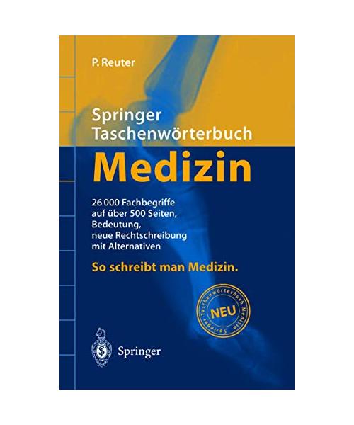 Springer Taschenwörterbuch Medizin.