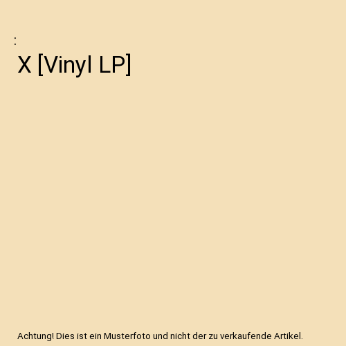 X [Vinyl LP]