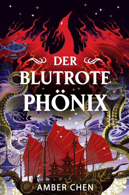 Der blutrote Phönix (Der Sturz des Drachen 2): [Silkpunk Fantasy mit höfischen Intrigen - Mulan trifft auf Iron Widow