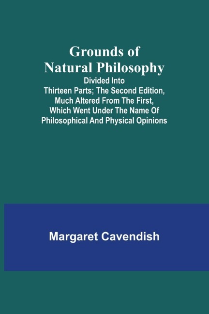 Grounds of Natural Philosophy