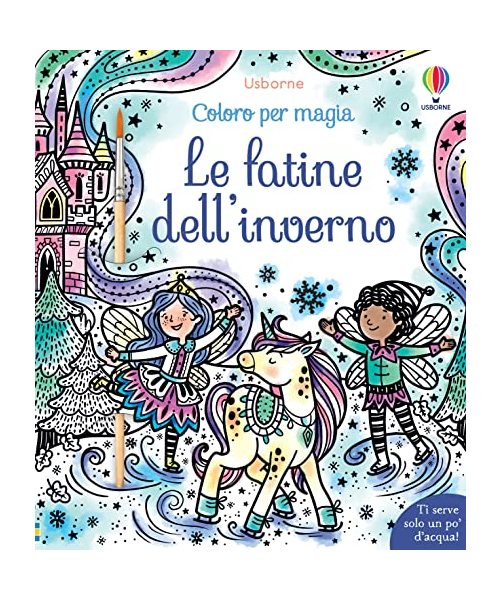 Le fatine dell'inverno. Coloro per magia. Vesto le bambole