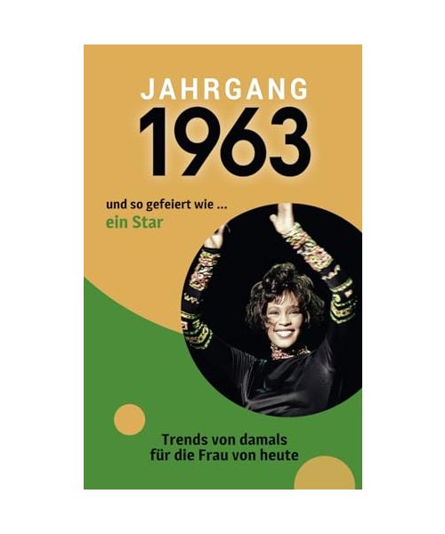 Jahrgang 1963 und so gefeiert wie ... ein Star: Das Geschenkbuch für Frauen zum 60. Geburtstag