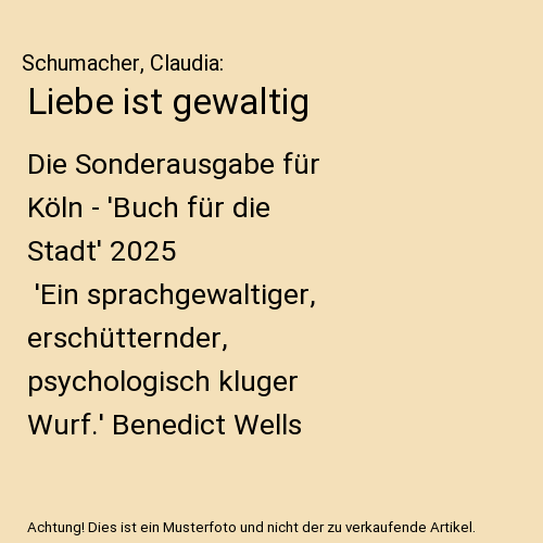 Liebe ist gewaltig