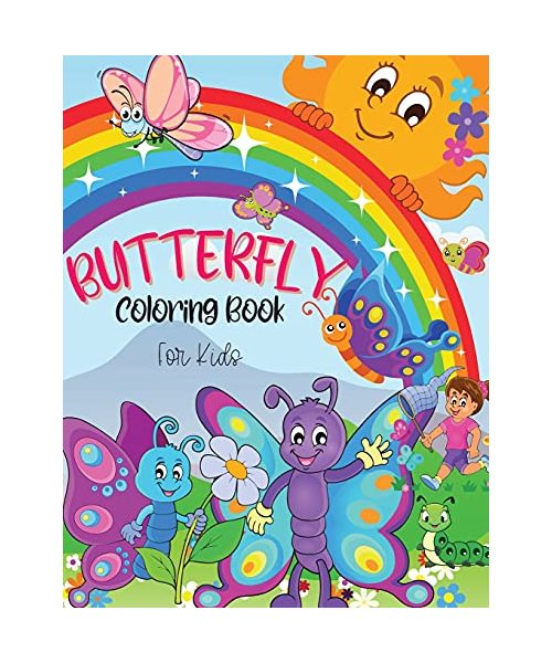 Butterfly Coloring book For Kids: Butterfly Coloring Book for Kids: Cute and Colorful Butterflies, Best Butterflies images for Kids for coloringI Boys