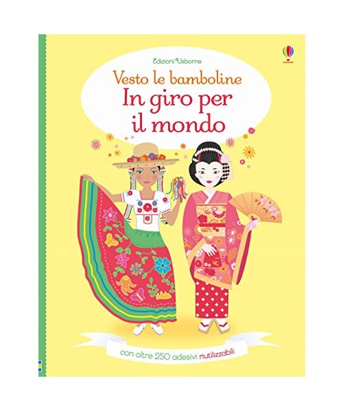 In giro per il mondo. Vesto le bamboline