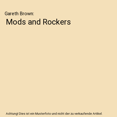 Mods and Rockers
