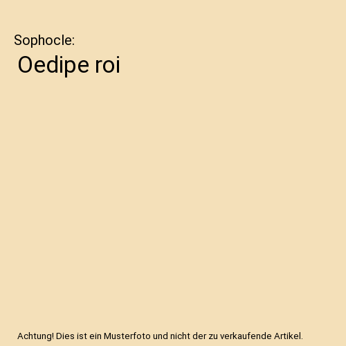 Oedipe roi