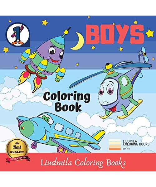 Boys Coloring Book: Coloring pictures for kids, awesome drawings for children, coloring pages for teens with guaranteed fun.