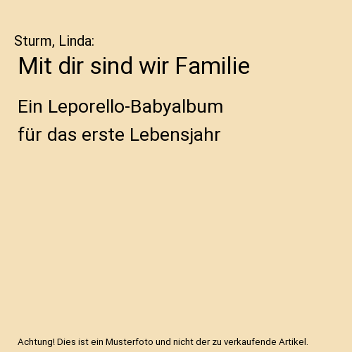 Mit dir sind wir Familie