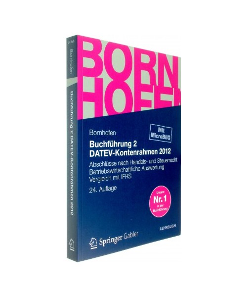 Buchführung 2 DATEV-Kontenrahmen 2012