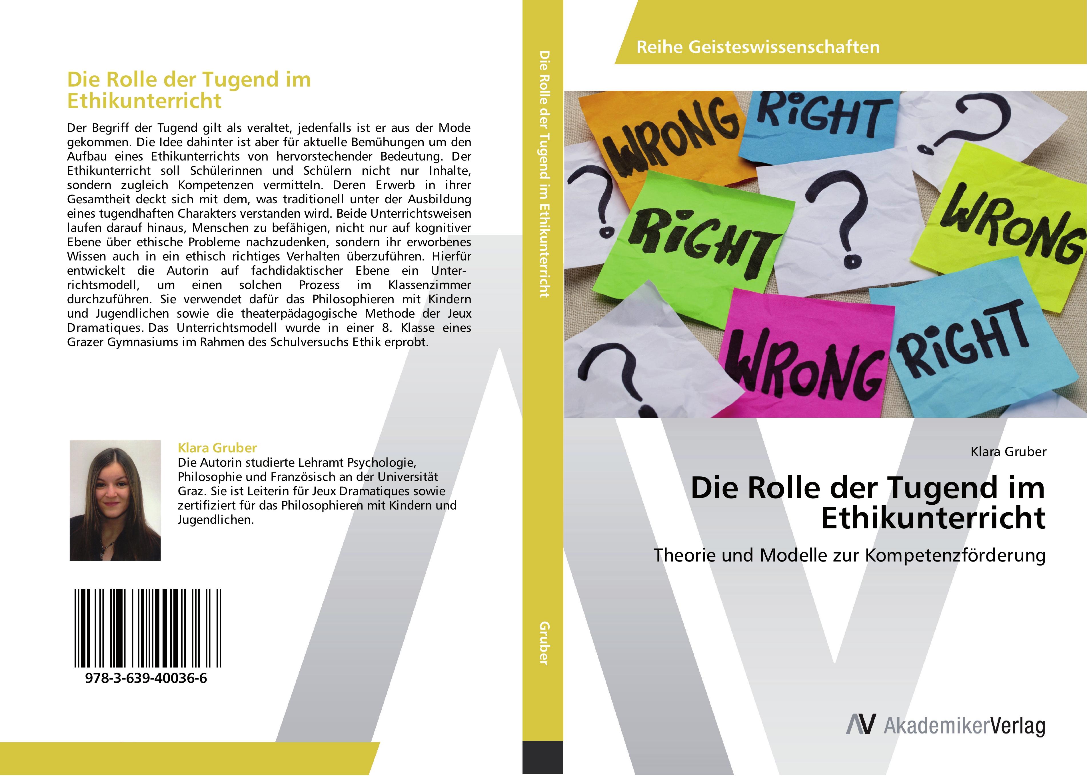 Die Rolle der Tugend im Ethikunterricht