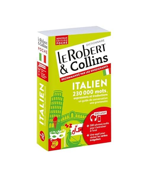 Le Robert & Collins Poche italien: Français-italien ; italien-français