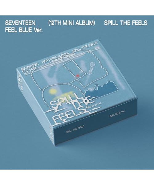 12th Mini Album 'SPILL THE FEELS' FEEL BLUE Ver.