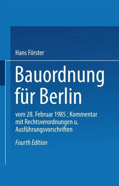 Bauordnung für Berlin