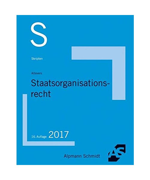 Skript Staatsorganisationsrecht