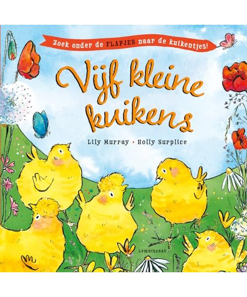 Vijf kleine kuikens