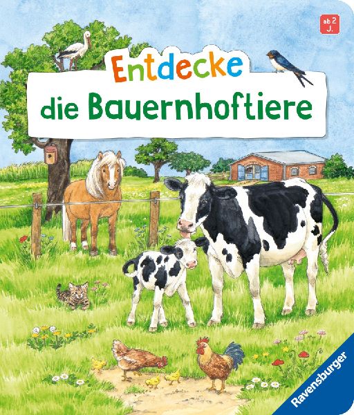 Entdecke die Bauernhoftiere