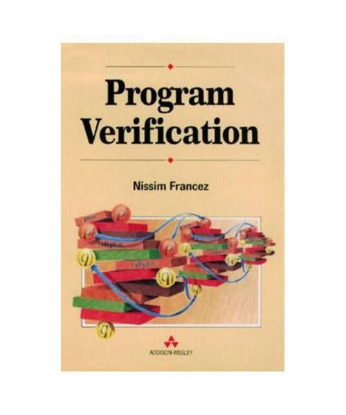 Program Verification (International Computer Science Series)