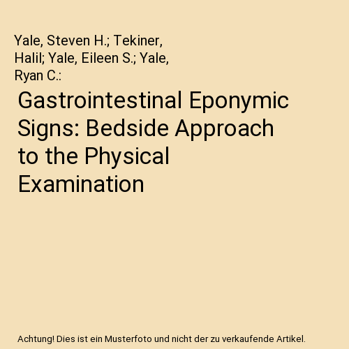 Gastrointestinal Eponymic Signs