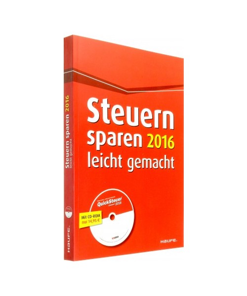 Steuern sparen 2016 leicht gemacht