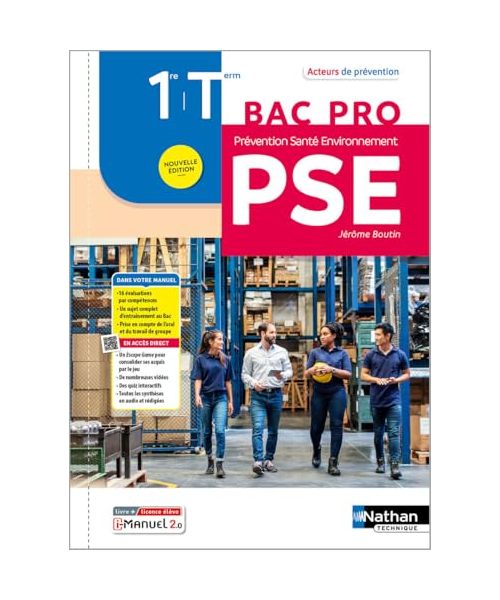 Prévention santé environnement - 1re/Term Bac Pro - Coll. Acteurs de prévention - Éd. 2025 - Livre + licence
