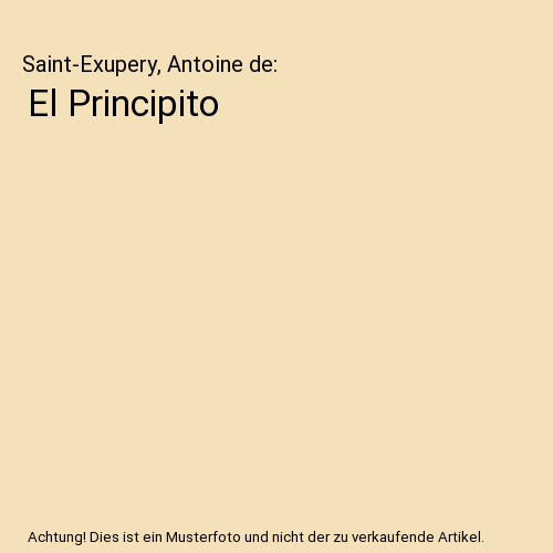El Principito