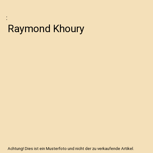 Raymond Khoury
