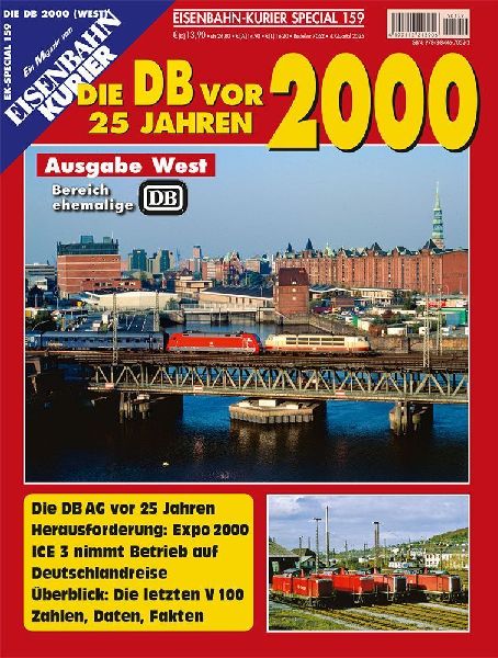 Die DB vor 25 Jahren - 2000 Ausgabe West