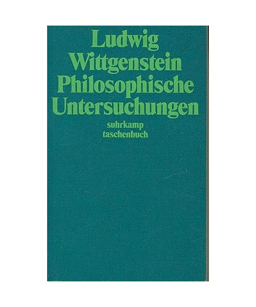 Philosophische Untersuchungen.