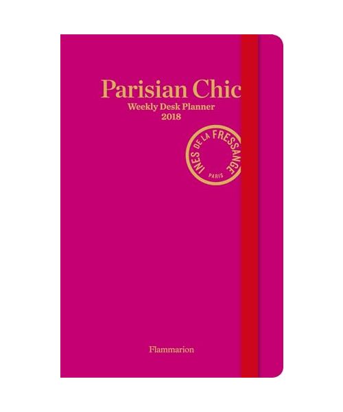 Parisian Chic: Weekly Desk Planner 2018