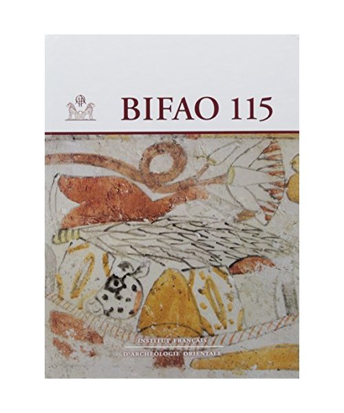 Bulletin De L'institut Francais D'archeologie Orientale