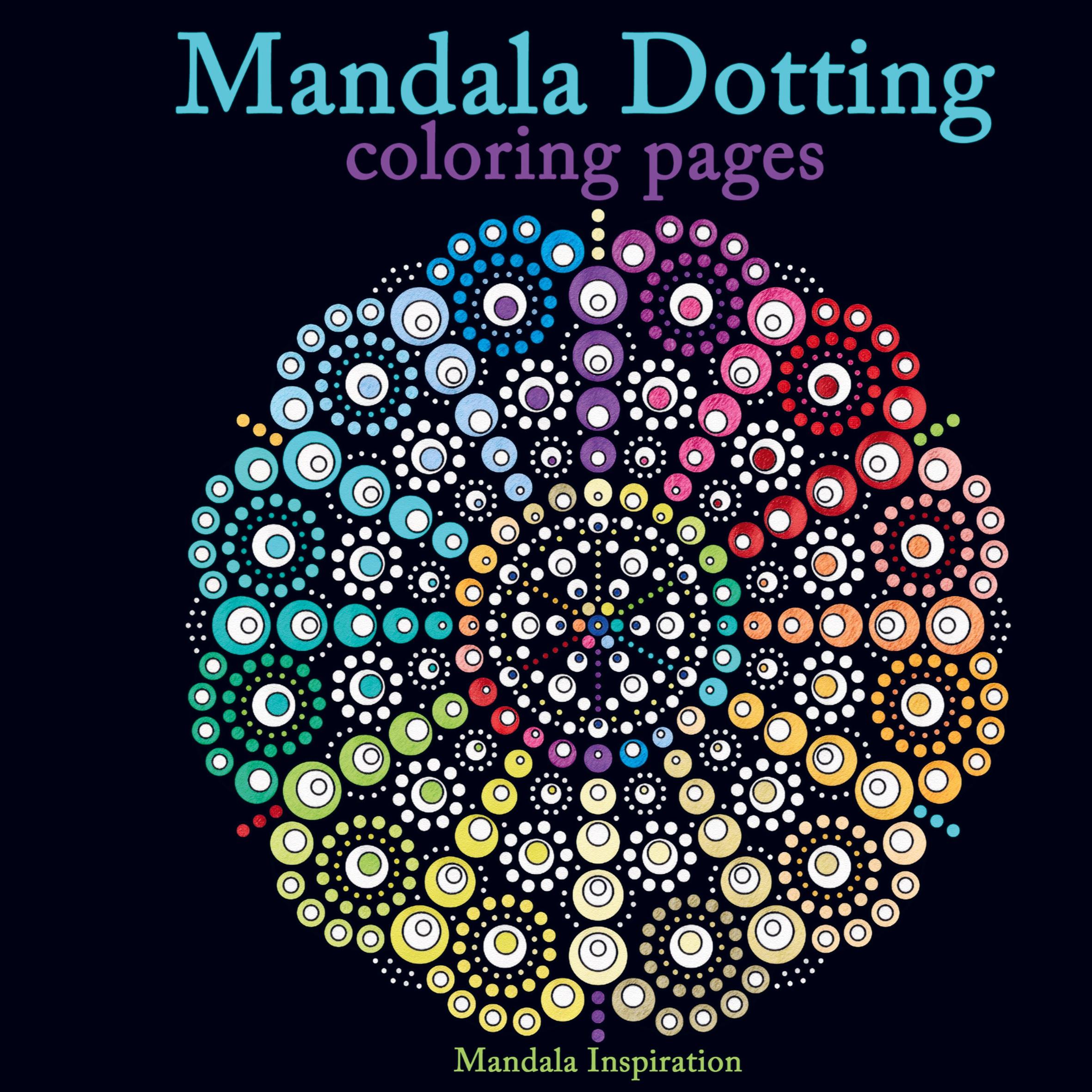 Mandala Dotting: kleurboek