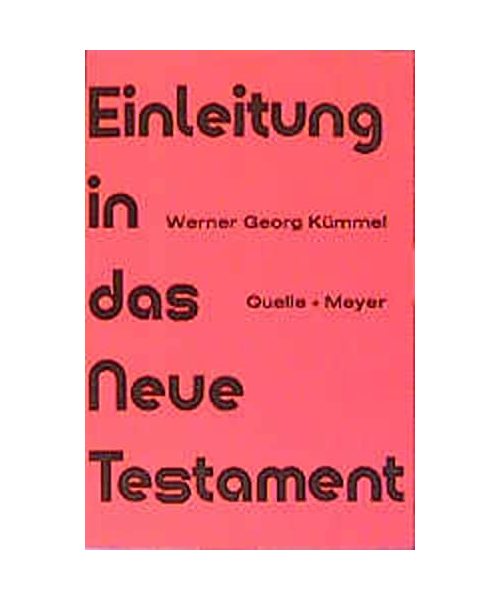 Einleitung in das Neue Testament