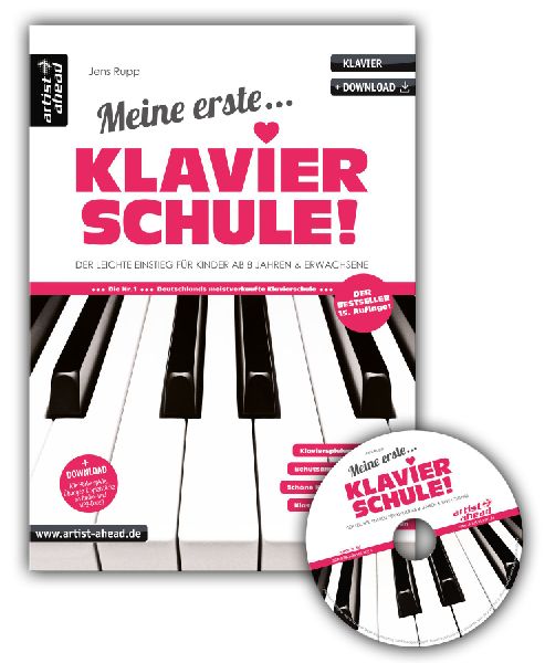 Meine erste Klavierschule inkl. Audio-CD!