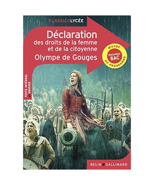 Déclaration des droits de la femme et de la citoyenne