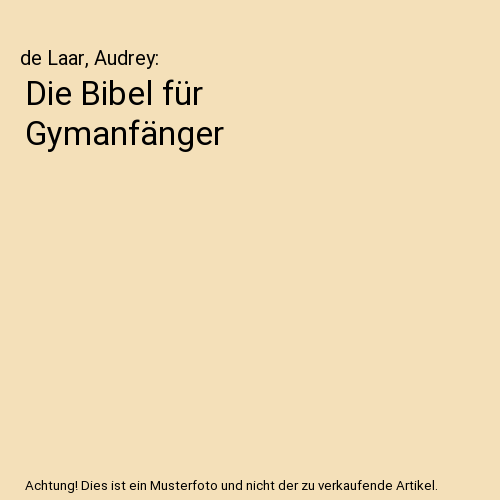Die Bibel für Gymanfänger