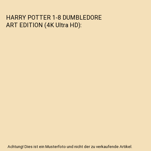 HARRY POTTER 1-8 DUMBLEDORE ART EDITION (4K Ultra HD)