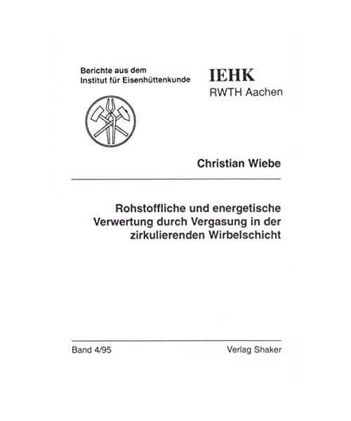 Rohstofflich und energetische Verwertung durch Vergasung in der zirkulierenden Wirbelschicht